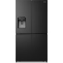 Hisense 585L Quad French Door Fridge HRCD585BW (Black Steel)