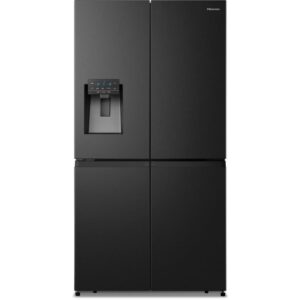 Hisense 585L Quad French Door Fridge HRCD585BW (Black Steel)